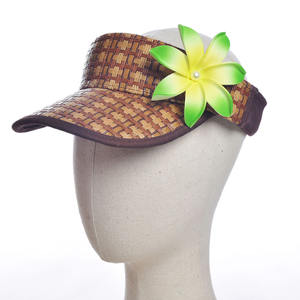 <span class=keywords><strong>Color</strong></span>é Real <span class=keywords><strong>Touch</strong></span> DIY Saw Hat Hawaiian Foam Tiare FlowerHawaiian Trucker Hat Beach Sun Hat Baseball - Product Image 4