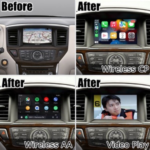 Lsailt không dây Carplay <span class=keywords><strong>Android</strong></span> giao diện tự động hộp cho Nissan Pathfinder R52 Intouch hỗ trợ gương liên kết tương thích tuần tra - Product Image 3
