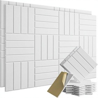Panneaux acoustiques rainurés en PET : Traitement mural décoratif moderne pour bureaux, salles de réunion, entrepôts et utilisation extérieure