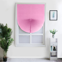 Rideaux Plissés Auto-adhésifs Occultants, Stores Sans Perçage pour Chambre à Coucher, Pare-soleil pour la Maison