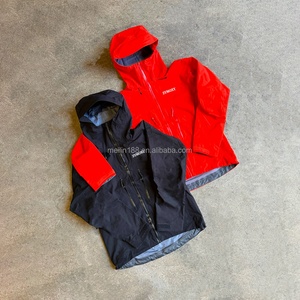 Veste coupe-vent de haute qualité fabriquée sur mesure, vêtements de rue tendance, veste en nylon imperméable et coupe-vent - Product Image 1