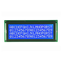 Module d'affichage LCD 1604 16x4 bleu/jaune STN, petit format 1604, type de caractère, parallèle 8 bits, 5V, rétroéclairage LED 16 broches, fourni par l'usine