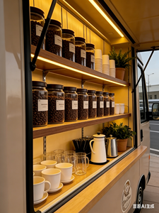 Custom Food Truck Mobile Food Catering Trailer Outdoor Mobile <b>Beer</b> Ice Cream Coffee Carts Food Trailers for Sale - Product Image 5