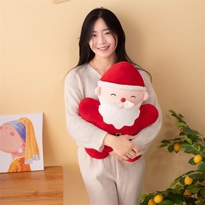 <span class=keywords><strong>Série</strong></span> de Noël d'usine : Peluche personnalisable Père Noël, Arbre de Noël, Bonhomme en pain d'épices, Coussin, Poupée douce pour la peau, Cadeau, Ornement - Product Image 4