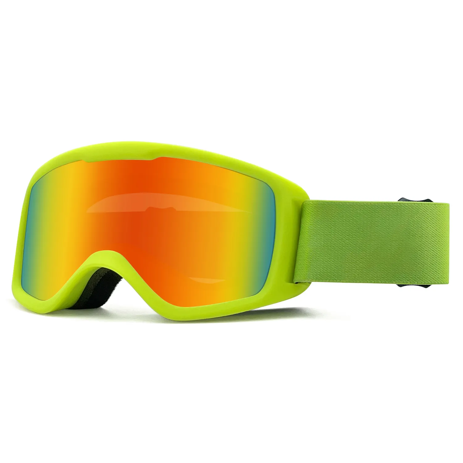 Óculos esportivos infantis óculos de esqui com alça profissional de marca própria óculos de snowmobile personalizados para crianças óculos de esqui e óculos de snowboard