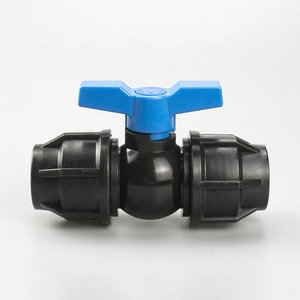 2025 loại mới 1/2 inch đến 4 inch PP nén bóng van HDPE Ống PP nhỏ giọt thủy lợi van cho thủy lợi - Product Image 3