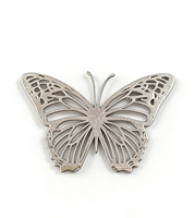 Imprimante 3D métallique de bureau GLB-120M capable de produire des objets culturels et créatifs tels que des broches en métal en forme de papillon