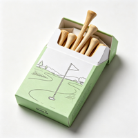 Tee de golf personnalisé pour simulateur de golf, support de tee automatique en bois avec marqueur de balle, accessoire pour gravure laser