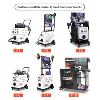 Ponceuse pneumatique sans poussière pour voitures, pulvérisateur de peinture sous vide, machine à polir la peinture, ponceuse à air 1200W CN