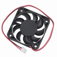 Ventilateur axial sans balais puissant et compact Gdstime GDA5010 à roulement à billes 50 mm 50x50x10 mm DC 5V 12V 24V étanche