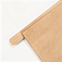Sacs à pain en papier kraft brun avec fenêtre transparente, sacs d'emballage pour boulangerie, pour sandwichs, toasts, gâteaux, biscuits