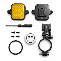 Luz Trasera para Bicicleta 4G LTE Fácil de Instalar con GPS, Rastreador Inteligente Beidou LBS, Resistente al Agua IPX5, Función de Localización de Bicicleta, Plástico