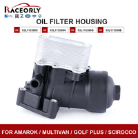 RACEORLY 03L115389C Conjunto de Carcasa de Filtro de Aceite con Enfriador para VW Amarok Tiguan Multivan 2.0 TDI CLJA 2012-2014