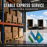 Agent de fret express personnalisé pour l'Ouzbékistan et le Kazakhstan destiné aux vendeurs e-commerce avec service d'import-export depuis la Chine