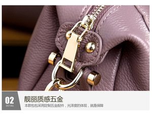 กระเป๋าถือผู้หญิงแบรนด์เนมหรูหรา หนังแท้ สะพายไหล่หรือสะพายข้าง กระเป๋าหนังผู้หญิง - Product Image 5