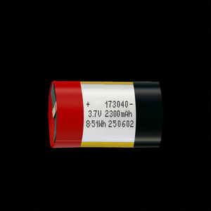 UL1642 173040กระเป๋าเซลล์ลิเธียมโพลิเมอร์3.7V 2300mAh แบตเตอรี่ทรงกระบอกทรงกระบอกแบบชาร์จได้ - Product Image 1