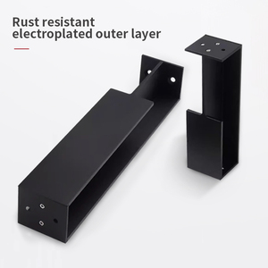 Embedded Wooden <strong>Door</strong> Handle Aluminum Alloy Sliding Barn <strong>Door</strong> Handle Pocket Wardrobe Sliding <strong>Door</strong> Anti-collision Handle - Product Image 4