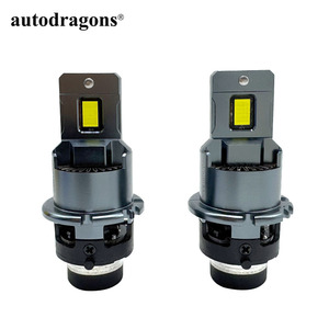 หลอดไฟหน้ารถยนต์ LED รุ่นอัพเกรด Canbus ป้องกันข้อผิดพลาด All In One ขนาด D2S เท่าของเดิม แบบเสียบใช้งานได้ทันที กันน้ำ IP68 พร้อมพัดลมระบายความร้อน - Product Image 6
