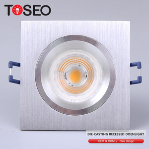 Cuadrado 80Mm agujero Gu10 Mr16 halógena empotrado antideslumbrante <span class=keywords><strong>Downlight</strong></span> - Product Image 3