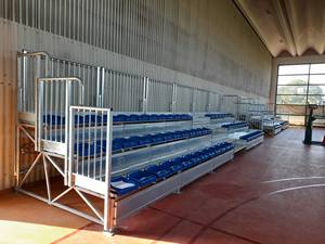 Marque CETA Série G2M Supports de sport préfabriqués personnalisables Acier galvanisé à chaud durable Assemblage rapide et sûr toutes saisons - Product Image 5