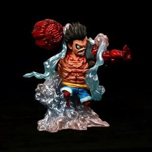 Figura de Anime <span class=keywords><strong>One</strong></span> <span class=keywords><strong>Piece</strong></span>, Monkey D. Luffy GEAR Fourth, Versión de Batalla con Mano Grande Figura de acción de PVC GK, modelo coleccionable, juguete para niños - Product Image 2