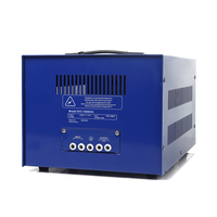Régulateur de tension automatique monophasé SVC 10KVA, stabilisateur de type servomoteur avec écran LCD 230V en cuivre