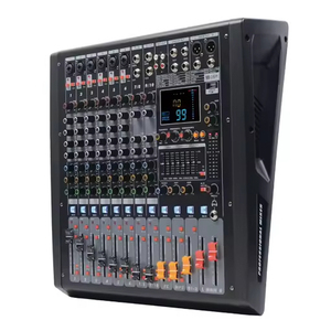 CLAVAX 프로페셔널 10 채널 파워 오디오 믹서 콘솔 CLMC-GS10-X 모델 99 DSP 효과 7 밴드 이퀄라이저 그룹화 사운드 보드 - Product Image 2