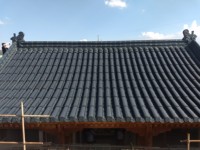 Tuiles solaires monocristallines en silicium, élégantes et raffinées, à courbe unique, avec une efficacité de plus de 19 % pour des maisons écoénergétiques