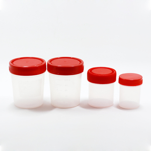 Récipient médical jetable, 120ml, récipient couvre-chef pour spécimen 2,5 pièces - Product Image 1