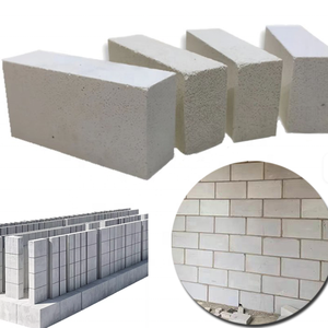 Pengiriman Tepat Waktu AAC Gypsum Beton Ringan Berpori Blok Dinding Berongga Tahan Api Isolasi Suara Desain 3D Industrial - Product Image 1
