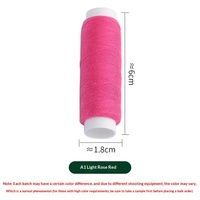 Fil à coudre en polyester multicolore, petit rouleau, moderne, pour la maison, bricolage, fabrication artisanale, accessoires, aiguille