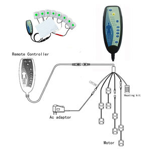 816-8Jr Timer Elettrico A Buon Mercato di Vibrazione Massaggio Shiatsu Sedia Pezzi di Ricambio di Controllo Remoto - Product Image 3