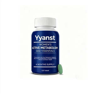 Suplemento diario multivitamínico de hierro de disolución rápida de marca privada de alta calidad que apoya la absorción de hierro en tabletas. - Product Image 1