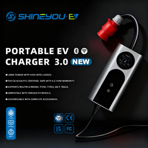 Vente en gros uniquement - Chargeur mural certifié Shineyou <span class=keywords><strong>Wallbox</strong></span> <span class=keywords><strong>pour</strong></span> <span class=keywords><strong>Tesla</strong></span> Type1 Type2 Gb T avec protection contre la surchauffe IP67 CE RoHS - Product Image 4