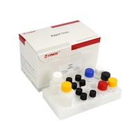 Kit de test ELISA pour la toxine T-2 (T2), certifié CE, 96 puits, pour les tests de sécurité alimentaire dans les aliments à base de céréales, utilisation domestique