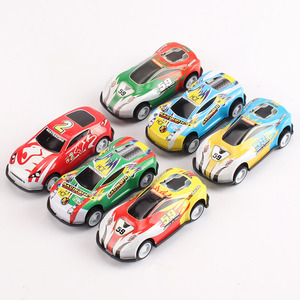 Voiture de course en alliage à rétrofriction pour enfants de 4 à 6 ans, véhicule jouet à friction - Product Image 2