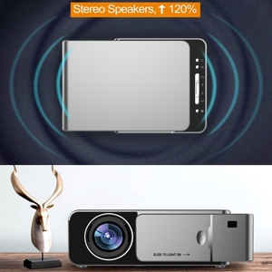 Hoge Kwaliteit <span class=keywords><strong>T6</strong></span> 3500Ansi Lumen 1080P <span class=keywords><strong>Lcd</strong></span> Mini Theater <span class=keywords><strong>Projector</strong></span>, Standaard Versie, Au Plug (Rood) - Product Image 3