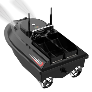 <span class=keywords><strong>Bateau</strong></span> <span class=keywords><strong>de</strong></span> pêche RC Flytec V066 Normal/GPS 12V à moteur brushless haute vitesse, portée 1KM, <span class=keywords><strong>avec</strong></span> silo simple/double - Product Image 2