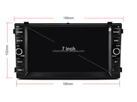 Sistema Linux WITSON con Pantalla de 7 Pulgadas, Estilo OEM para KIA CEED 2007-2009, Reproductor Multimedia Estéreo para Auto con CarPlay