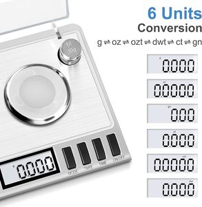 Cân điện tử chính xác cao 50g 0.001g, cân điện tử 20g 0.001g, cân vàng, cân trang sức, cân carat, cân phòng thí nghiệm - Product Image 4