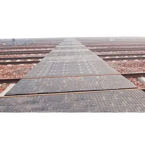 Good Reputation Railway Level Crossing Board Track Parts Railway Crossing Boards Railroad Crossing Board Price