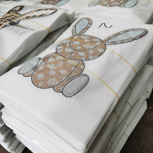 2023 Custom Cute Bow Design Hotfix Rhinestones Crystal Rhinestone Heat Transfer Stickers for Hoodie <strong>T</strong> <strong>Shirts</strong> - Product Image 3