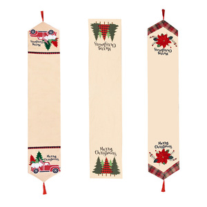 HB-267 bán buôn Xe tải mô hình giáng sinh bảng Runner 72x13 inch - Product Image 6