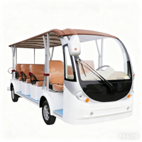 Bus touristique électrique pour 14 passagers et navette standard avec vitesse maximale de 30 km/h et autonomie de 100-130 km à vendre