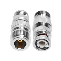 Adaptateur N mâle/femelle droit 50 ohms pour antennes et radios, adaptateurs RF LMA, connecteurs coaxiaux RF