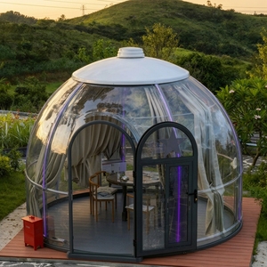 Cabane <span class=keywords><strong>bulle</strong></span> transparente au design moderne pour retraite en <span class=keywords><strong>montagne</strong></span>, anti-jaunissement, idéale pour hôtels et locations de vacances en plein air - Product Image 3