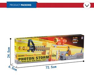 Açık çekim oyunu plastik oyuncak hava yumuşak köpük mermi dart silah çocuklar için - Product Image 5