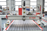 Routeur CNC 3 axes refroidi par air 6KW, machine de gravure 3D avec contrôle DSP B11, moteur à broche unique PLC pour meubles et armoires