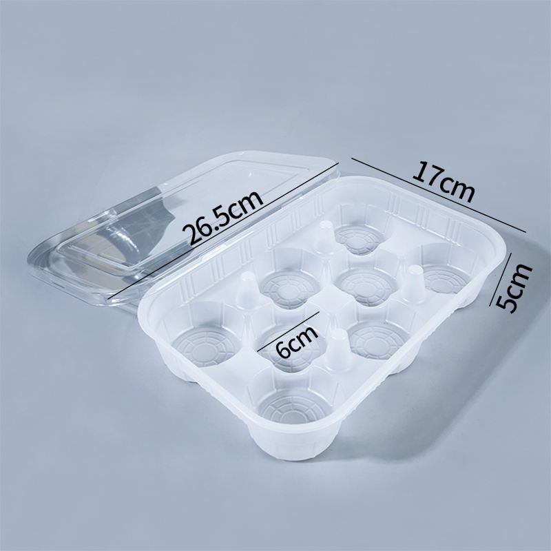 8-grid tray with lid
