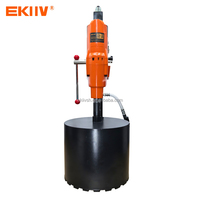 Taladro profesional de núcleo de diamante con soporte de capacidad de perforación de 455mm, máquina perforadora de núcleo de diamante